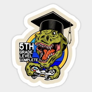 5th Grade 2020 Graduation Gamer Graduation Gifts class of 2020 Sticker